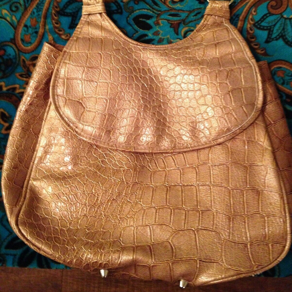 SOLD Faux Croc Animal Print OKPTA 1519426 Handbag